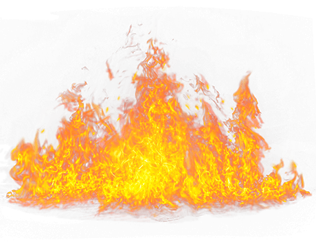 Les flammes de l’enfer