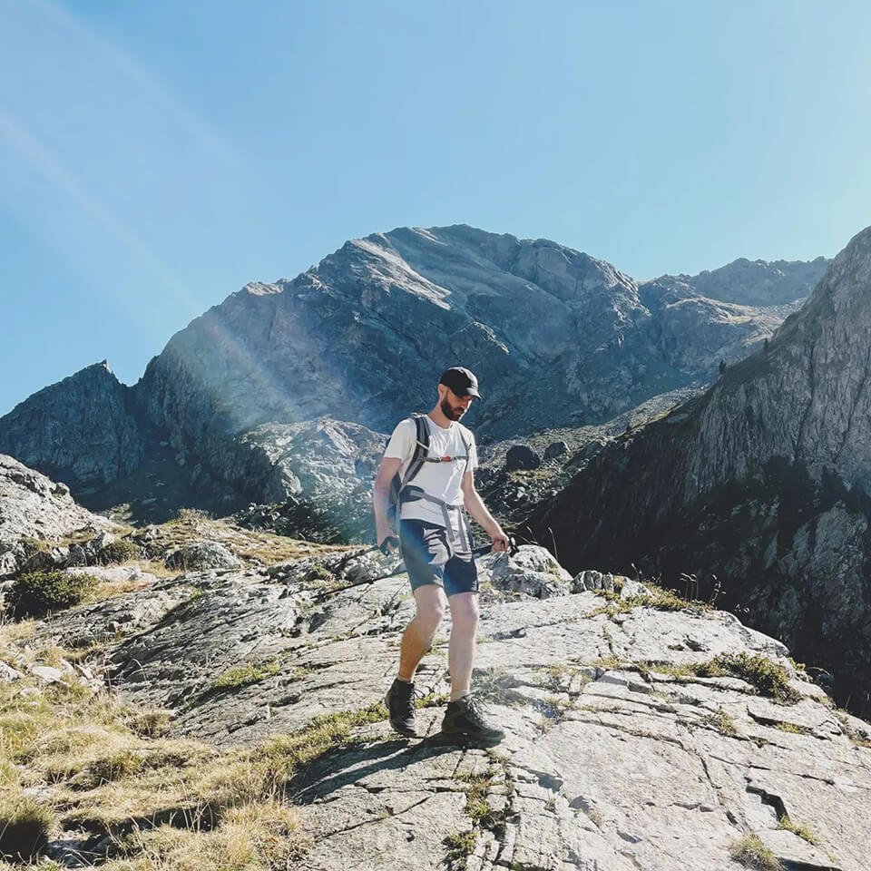 Moi dans le massif de Belledonne