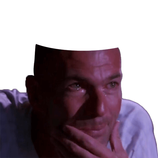 Zizou très ému, c’est les émotions